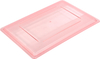 A Picture of product CFS-10627C05 StorPlus™ Color-Coded Polycarbonate Food Storage Container Lids. 26 X 18 in. Red. 6 each/case.