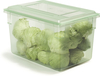 A Picture of product CFS-10627C09 StorPlus™ Color-Coded Polycarbonate Food Storage Container Lids. 26 X 18 in. Green. 6 each/case.