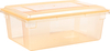 A Picture of product CFS-10627C22 StorPlus™ Color-Coded Polycarbonate Food Storage Container Lids. 26 X 18 in. Yellow. 6 each/case.