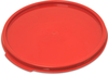 A Picture of product CFS-1077205 StorPlus™ Round Food Storage Container Lids. 6-8 qt. Red. 12 each/case.