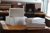 A Picture of product SCH-1713 White Sausage Boxes, 12-1/8  x 7-7/8 x 3-15/16 in, 125/Case.