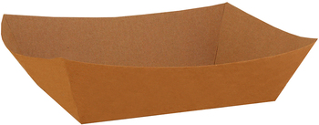 Eco Food Trays, 1/2 lb, 4-19/64 x 3-25/32 x 1-5/64 in, 1000/Case.