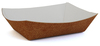 A Picture of product SCH-0566 Hearthstone Food Trays. 3#. 7-1/5 X 5 x 2 in. 2 sleeves, 250 trays/sleeve.