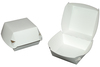 A Picture of product SCH-0705 Hamburger Clamshells, 4-3/8  x 4-3/8 x 3-3/8 in, 500/Case.