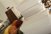 A Picture of product SCH-0771 #1 ChampPak Retro - White, 4-3/8 x 3-1/2 x 2-1/2 in, 450/Case.