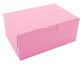 A Picture of product SCH-0813 Pink Non-Window Bakery Boxes, 7 x 5 x 3 in, 250/Case.