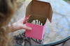 A Picture of product SCH-0845 Pink Non-Window Bakery Boxes, 8 x 8 x 5 in, 100/Case.