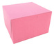 A Picture of product SCH-0845 Pink Non-Window Bakery Boxes, 8 x 8 x 5 in, 100/Case.