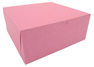 A Picture of product SCH-0887 Pink Non-Window Bakery Boxes, 12 x 12 x 5 in, 100/Case.