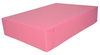 A Picture of product SCH-0894 Pink Non-Window Bakery Boxes, 19-1/2  x 14 x 4 in, 100/Case.