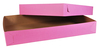 A Picture of product SCH-0899 Pink Non-Window Bakery Boxes, 28 x 20 x 4 in, 50/Case.