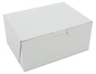 A Picture of product SCH-0903 White Non-Window Bakery Boxes, 6 x 4-1/2 x 2-3/4 in, 250/Case.