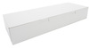 A Picture of product SCH-0996 White Non-Window Bakery Boxes, 16 x 6 x 2-1/2 in, 250/Case.