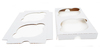A Picture of product SCH-10005 Cupcake Inserts, 7-7/8 x 3-7/8 x 5/8 in, 200/Case.