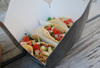 A Picture of product SCH-10103 3-Cell Divider Insert W, 5-3/4 x 4-3/4 x 1-7/8 in, 500/Case.