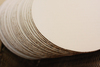 A Picture of product SCH-11205 Circles - Bright White, 7.00 in, 100/Case.