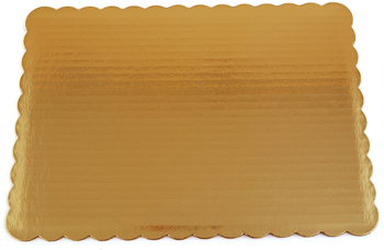 Cake Pads - Gold, 14.00 x 10.00 in, 100/Case.