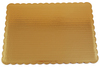 A Picture of product SCH-1645 Cake Pads - Gold, 14.00 x 10.00 in, 100/Case.