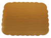A Picture of product SCH-1647 Cake Pads - Gold, 10.00 x 8.00 in, 200/Case.