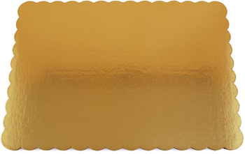 Cake Pads - Gold, 14.00 x 10.00 in, 50/Case.
