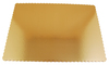A Picture of product SCH-1670 Cake Pads - Gold, 25-1/2 x 17-1/2 in, 25/Case.