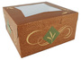 A Picture of product SCH-23056 Hearthstone Window Bakery Boxes, 10 x 10 x 5 in, 150/Case.