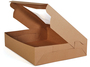 A Picture of product SCH-23133K Kraft Window Bakery Boxes, 19 x 14 x 4 in, 50/Case.