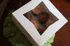 A Picture of product SCH-24293 SCT® Paperboard Window Bakery Boxes. 9 X 9 X 4 in. White. 150/case.