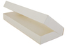 A Picture of product SCH-24573 Window Bakery Boxes. 16 X 6-1/2 X 1-3/4 in. White. 200/Case.