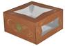 A Picture of product SCH-24056 Hearthstone Window Bakery Boxes, 8 x 8 x 4 in, 150/Case.