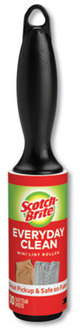 Scotch-Brite® Lint Roller with Heavy-Duty Handle. 30 sheets/roller, 24 rollers/carton.
