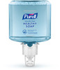 A Picture of product GOJ-647002 PURELL® Professional CRT HEALTHY SOAP™ Naturally Clean Foam Soap Refill for PURELL® ES6 Touch-Free Soap Dispensers. 1200 mL. Fragrance Free. 2 refills/case.