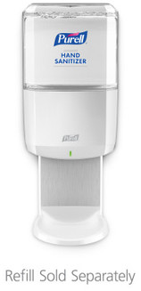 PURELL® ES8 Touch-Free Hand Sanitizer Dispenser with Energy-on-the-Refill for PURELL® Hand Sanitizer. 1200 mL. 5.38 X 6.5 X 10.0 in. White.