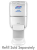 A Picture of product GOJ-5020 PURELL® ES4 Push-Style Dispenser for PURELL® Hand Sanitizer. 1200 mL. 5.38 X 6.5 X 10.81 in. White.