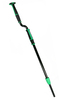 A Picture of product 963-729 Unger Excella™ Offset Pole. 45-65 in. Black and Green.