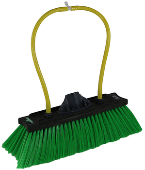 HiFlo™ nLite® Rectangular Brushes, Capacity 4 Jet Locations, Size 11" / 27cm, Color Green, Material Nylon, Each