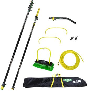 HiFlo™ nLite® HiMod 33' Kit, Pure Water Cleaning Accessories, Size 33' / 10 M, Color Black/Yellow/Green, Material Carbon/Plastic, Each