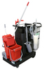 A Picture of product UNG-RRSGL RestroomRx General Cleaning System Complete - 32 Qt, Cart System, Capacity 32 Qt / 30 L, Color Black/Red, Material Plastic/Aluminum, Each