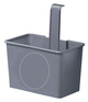 A Picture of product UNG-SMSBG SmartColor™ Side Cleaning Bucket, Bucket Accessories, Color Gray, Material Plastic, Each