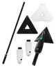 A Picture of product UNG-SRKB2 Stingray® Refillable System Kit 5’, Professional Window Cleaning Kit, Size 5', Color Black, Each