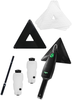 Stingray® Refillable System Kit 3’, Window & Surface Cleaning Kits, Color Black, Each