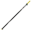 A Picture of product UNG-UC35G Unger Pure Water Cleaning Poles, HiFlo™ nLite® HiMod Carbon Poles, Capacity Extension, Size 11'   2 Sections, Color Black, Material Himodulus Carbon, Each