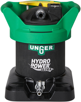 HydroPower Ultra Professional Window Cleaning Equipment, Unger, Color Black/Green, Material Aluminum/Plastic, Each