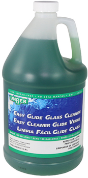 Easy Glide Glass Cleaner, Glass Cleaner Chemical - Cleaning Products, Capacity 1 Gal / 3.8 L, Color Green, Material Liquid, Case Quantity 4