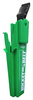 A Picture of product UNG-BB020 Unger Classic Bucket on a Belt Window Cleaning Squeegee Holder. Green. 5/Case