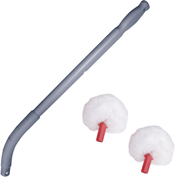 Ergo Toilet Bowl Swab (and 2 Heads).  26" Handle.