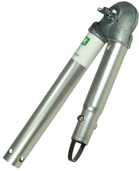 Cranked Joint Angle Adapter.  Zinc.  Adjust tools to clean at any angle up to 300 degrees.