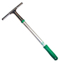 A Picture of product UNG-GSH40 Unger High Heat Griddle Squeegee. 8 in. / 20 cm. Green and Silver. 5/case.