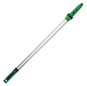 A Picture of product UNG-HH240 Henry's Handi Handle for High Access Cleaning. 2 ft. / 60 cm. Silver and Green. 5/case.