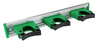 A Picture of product UNG-HO350 Unger Hang Ups Pole Holders. 14 in. / 35 cm. Silver and Green. 5/case.